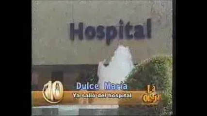 Dulce Mara Saindo Do Hospital(2005) La Oreja