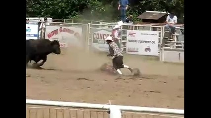 Darrington Rodeo Bull Ride - Oh My Goodness! 