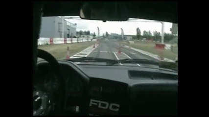 Bmw E30 323i - Delorme Nicolas * onboard * Drift Challenge 2010 Battle 