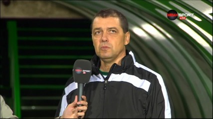 Мнението на Петър Хубчев след равенството 0:0 с Ботев