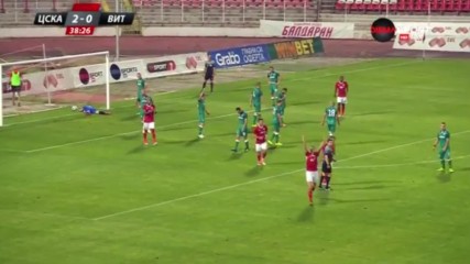 ЦСКА - Витоша 3:0 /полувреме/