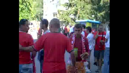 ЦСКА - Беласица 10.08.2008*Пред стадиона