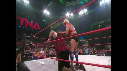 Tna Impact - Рик Флеър срещу Мик Фоли - Мач Последен Оцелял(2010)