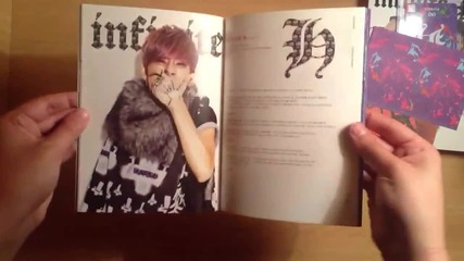 110113 Infinite H - Fly High - 1 Mini Album - Unboxing