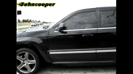 Гонка - Jeep Srt8 vs Ml63 Amg