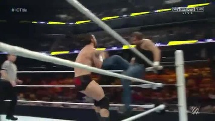 Dean Ambrose vs Bad News Barrett (intercontinental Championship) Wwe Fast Lane 2015