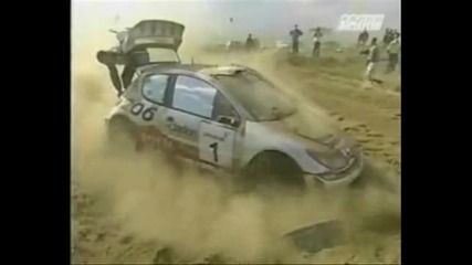 Rally crash extreme
