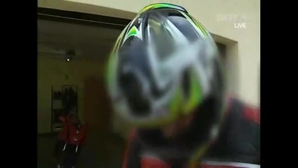 German ghostrider crashes at 140km h! 