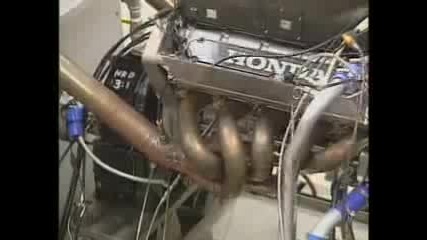 Formula 1 Honda Engine Test