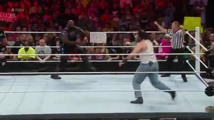 Wwe Пьрвична Сила - 1/9/14 - Грамадата и Марк Хенри срещу Семейство Уаят