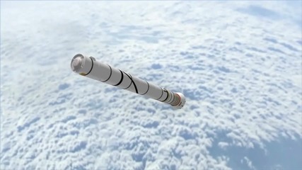 Nasas Ares 1 - X Rocket Test Flight Animation (hq)