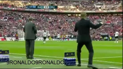 Barcca - Man United 1:0 (голът на Педро)