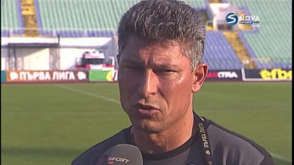 Красимир Балъков: Надделяхме с желание, воля и борба на терена
