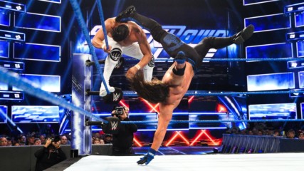 AJ Styles vs. Andrade "Cien" Almas: SmackDown LIVE, 17 July, 2018