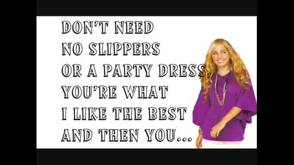 Hannah Montana - Barefoot Cinderella