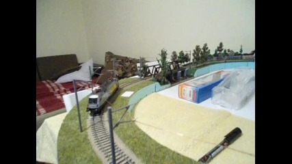 Модулен Жп макет Ho 1/87
