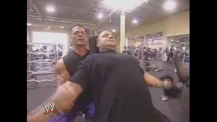 John Cena in the Fitnes 