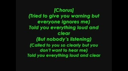 Linkin Park - Nobodys Listening [en subs]