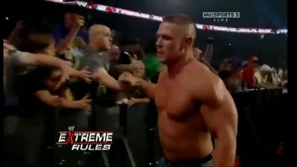 John Cena Announces Osama Bin Laden's Death At Wwe Extreme Rules 2011