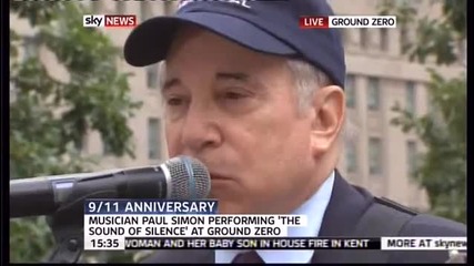 Paul Simon - The Sound of Silence 911 Ground Zero