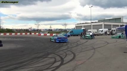 Drift Car blows up his Engine - Falken Team