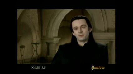Интервю с Майкъл Шийн от снимачната площадка на Новолуние!