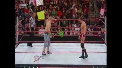 Wwe Raw 12.10.2009 John Cena Vs Cody Rhodes Vs Ted Dibiase Part 1