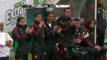 Segundo Gol de Chicharito Mexico vs Paraguay 2011 