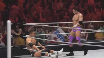 Zack Ryder - Corner Facewash and Ruff Ryder! - Wwe 12 Gameplay Commentary