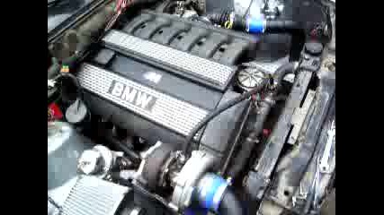 Bmw M50 Turbo First Start.flv
