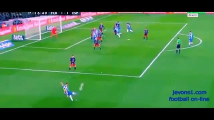 Барселона - Еспаньол 4:1 Купа на Краля 06.01.2016