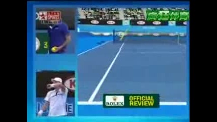 25.01 Федерер обърна Томаш Бердих от 0:2 до 3:2 - Края на мача ! Australian Open 2009