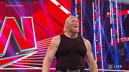 Brock Lesnar repels an ambush by Theory and Alpha Academy: Raw, July 11, 2022