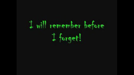 Slipknot - Before I Forget lyrics