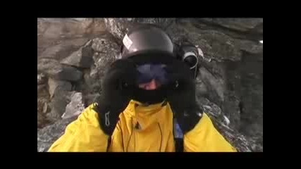 Cloudy Base Jump from 2nd Base - Oslo Base
