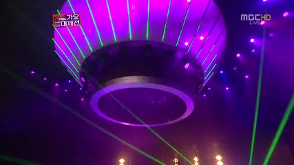 121231 F(x) - Electric Shock @ Mbc Gayo Daejun 2012