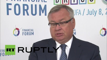 Russia: New Development Bank will be at heart of BRICS, says VTB Bank president