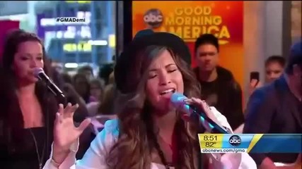 Demi Lovato пее песента Skyscraper ( Good Morning America 19.09.2о11 )