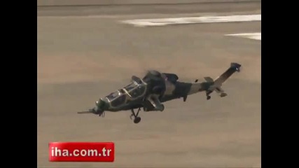 Тестови полети на Т-129 Атак в Турция !