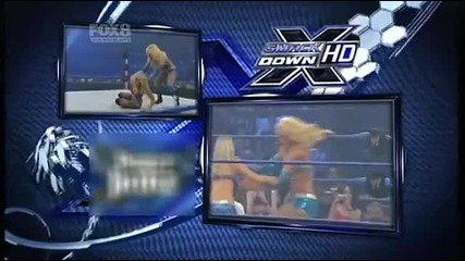 Wwe Smackdown Michelle Mccool vs Kelly Kelly [ Layla on Comment ]