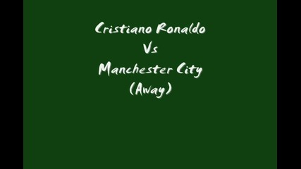 Cristiano Ronaldo vs Manchester City away 2012 2013