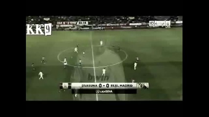 Cristiano Ronaldo vs Osasuna 3.1.2010 
