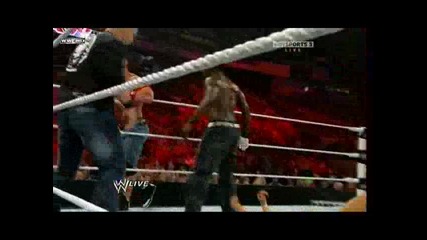 Wwe R-truth и The Miz vs Alex Riley и John Cena Raw 06.06.11