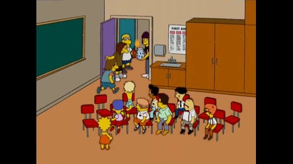 Simpsons :dedicated to Creationism vs. Evolution