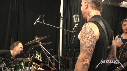 Metallica - St. Anger - Tuning Room, Switzerland - 2014