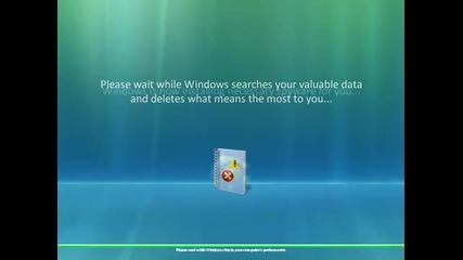 Windows Vista Installation (humoristic) 