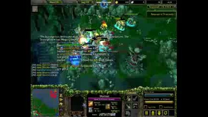 Dota - Mortred 2xtriple kill