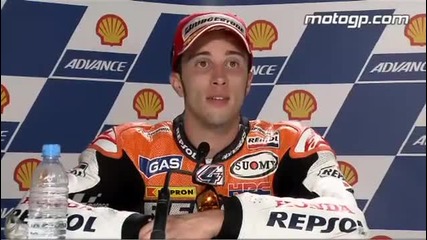 Dovizioso interview after the Sepang 2010 