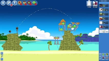 Angry Birds Facebook Gameplay