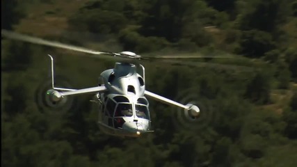 Различният хеликоптер: Eurocopter X3 hybrid X-cube helicopter